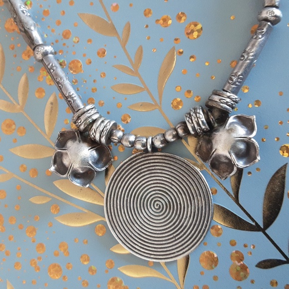 COPY - Heavy weight Thai silver necklace/ choker - Picture 9 of 10